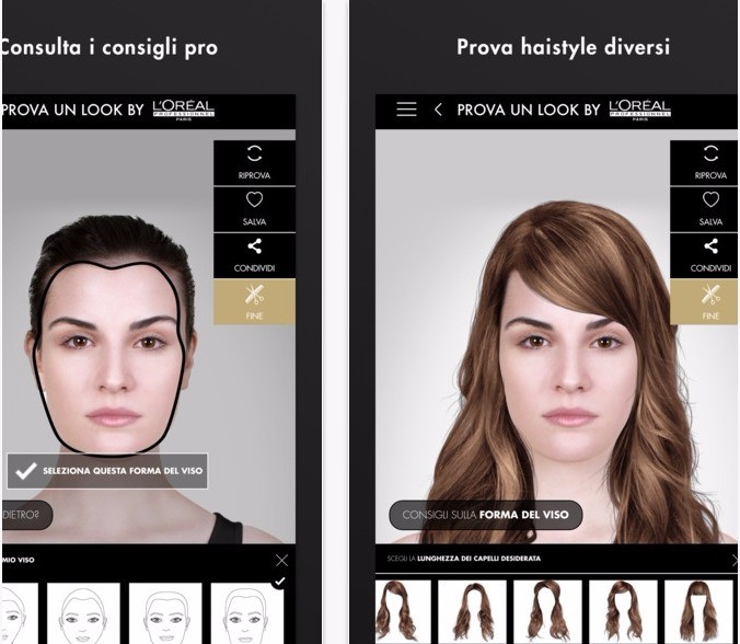 App Style my hair di L’Oreal Professionel