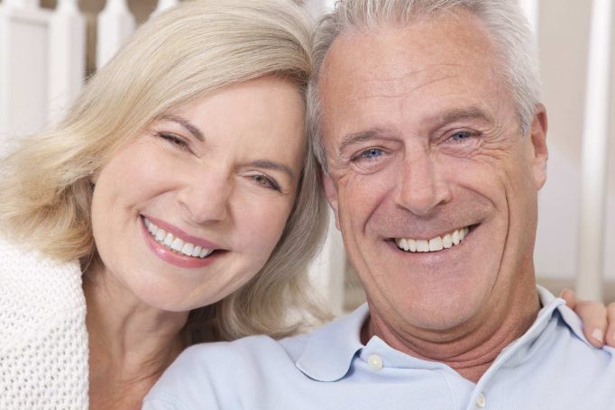 coppia felice in menopausa